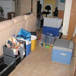 Voorkamp - Bagage van de fourage - Scouts en Gidsen Zaventem 